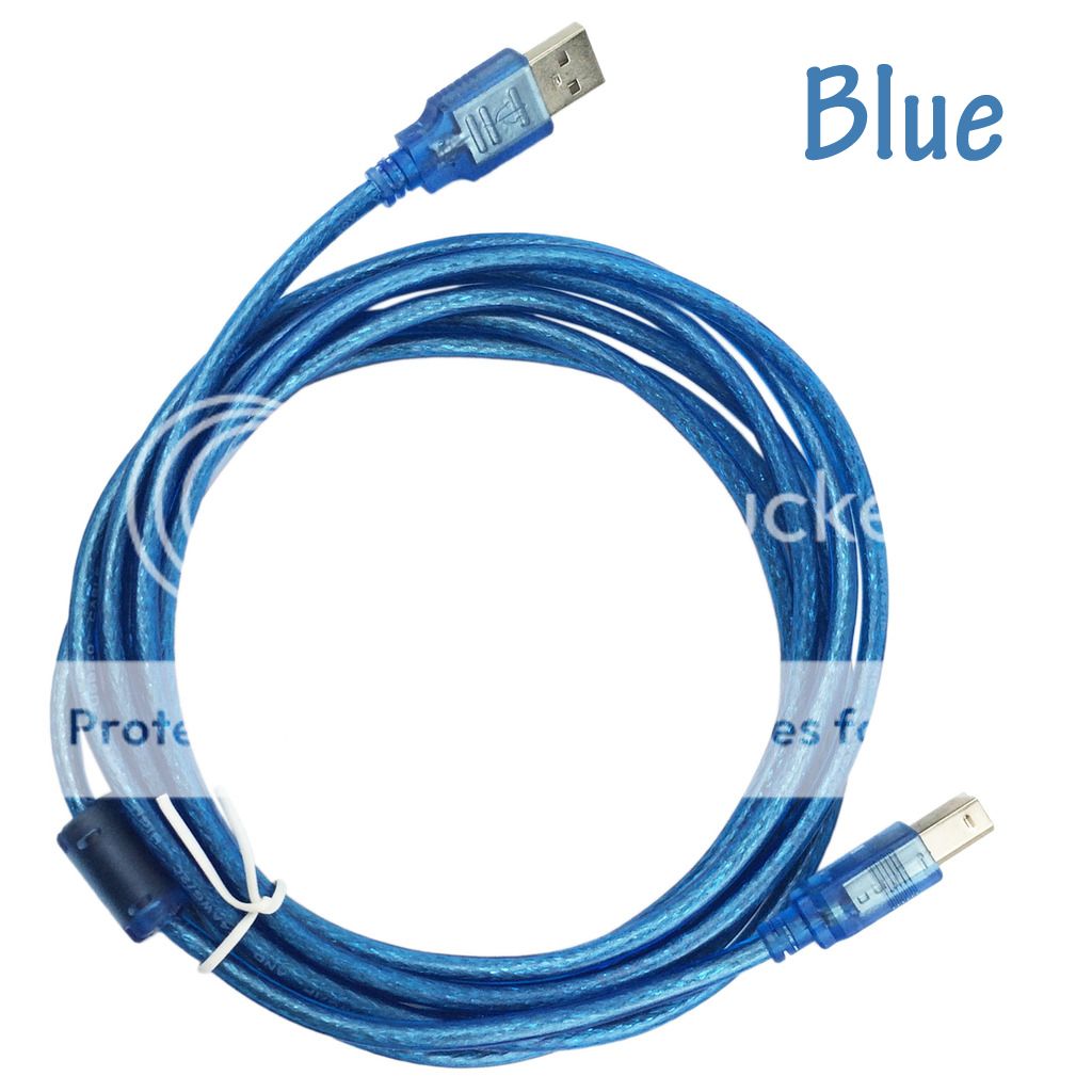 Usb 20 Type A Male B Male Printer Cable For Canon Xerox Hp Dell Brother Epson Ebay 2730